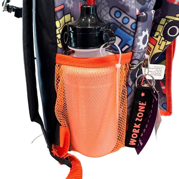 Backpack 6-Piece Construction Trucks Water‎ Bottle Pen Case Lunch Bag NEW *READ* - Picture 8 of 15